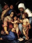 Андреа дель Сарто. Святое семейство с ангелами. 1515-16. Лувр. Париж